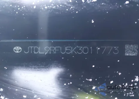 2019 Toyota Prius Le z USA, uszkodzony, nr VIN JTDL9RFU5K3011773